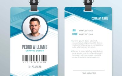 Printed & Shipped Name Badge Kit